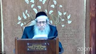 הרה"ג הרב וועכטר שליט"א י"ב אדר א תשפ"ד (הרב אברהם מנחם מענדל וכטר) - התמונה מוצגת ישירות מתוך אתר האינטרנט יוטיוב. זכויות היוצרים בתמונה שייכות ליוצרה. קישור קרדיט למקור התוכן נמצא בתוך דף הסרטון