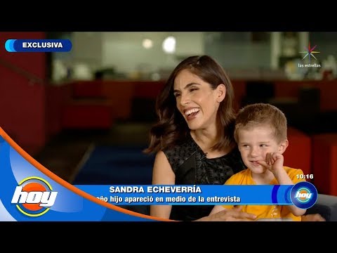 Sandra Echeverría confiesa estar sorprendida por la historia de 'La Usurpadora' | Hoy