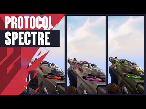 Protocol 781-A Spectre Skin Showcase - Valorant Protocol 781-A Skins