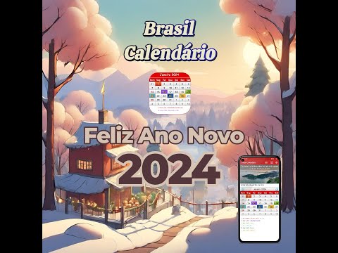 Brasil Calendário 2024 Video