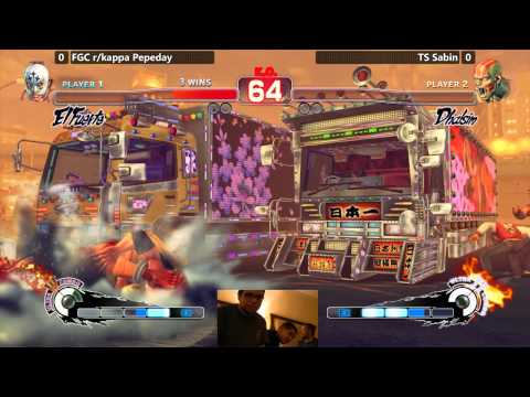 USF4 @ TFC Salty Suite - pepeday (El Fuerte) vs TS Sabin (Dhalsim) Set 2