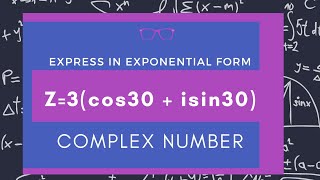 Polar To Exponential Form || Complex Number