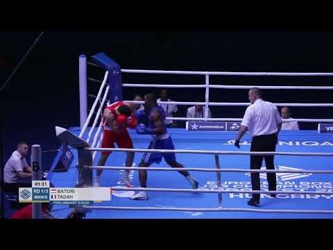 Junior Tadah (FRA) vs. Mihály Bátori (HUN) European U23 Championships 2025 (80kg)