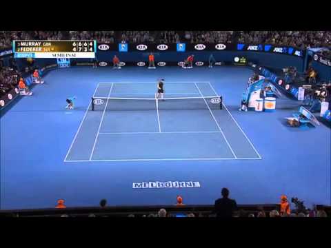 Shane Warne Catches Ball at Australian Open!