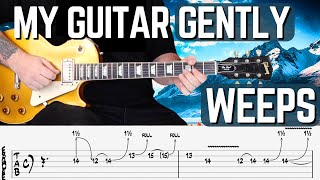 While My Guitar Gently Weeps | The Beatles | Full Guitar Tutorial | Free Downloadable Tabs &amp; Chords