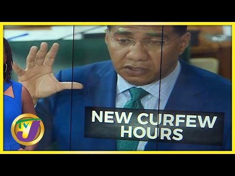 New Curfew Hours PM Andrew Holness TVJ News Feb 10 2022
