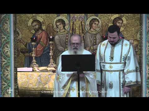 Homily by Father Grigorios of the Monastery of Koutloumousiou on Mount Athos - 8 Feb. 2015