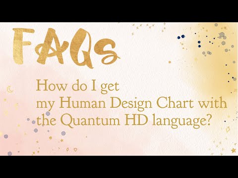 Quantum Human Design™ Language Chart