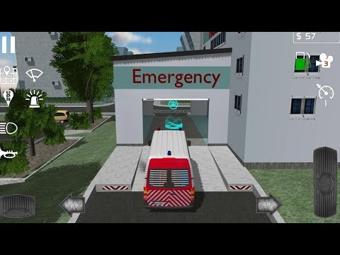 Ambulance Simulator Rescue 2017: Emergency Ambulance Car Driving - Android Gameplay 3D