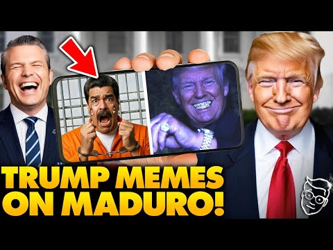 Trump Posts SAVAGE Maduro Meme After Arrest, Official White House Account TROLLS Commies Libs SCREAM