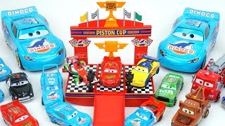 Disney Cars Piston Cup Race Wheel Action Drivers The King Chick Hicks Dinoco