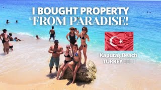 I BOUGHT PROPERTY FROM PARADISE | Kaputaş BEACH TURKEY 🇹🇷