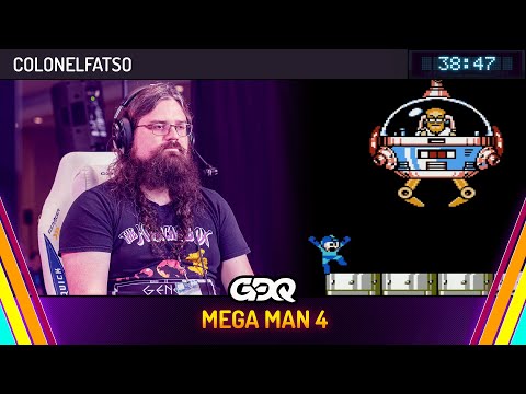 Mega Man 4 by ColonelFatso in 38:47 - Summer Games Done Quick 2024