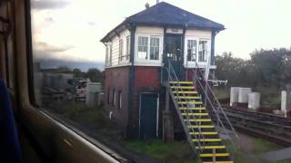 preview picture of video 'Bearley Signal Box on it's last day 23/10/10'