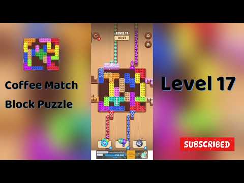 Coffee Match Block Puzzle Level 17 Walkthrough ☕🧩 | Step-by-Step Solution | Go Answer
