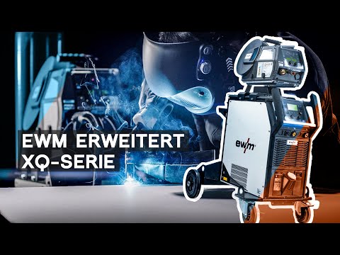 EWM erweitert XQ-Serie: Neue MIG/MAG-Schweißgeräte Taurus XQ Synergic und Phoenix XQ puls