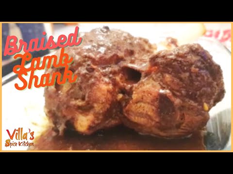 BRAISED LAMB SHANK 🐐 *SIMPLE RECIPE*