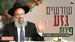 ט"ו בשבט | אתה רוצה שלום בית? תפסיק להיות נחמד | כוחות הנפש שבמקומות הנמוכים ᴴᴰ (הרב שי עטרי) - התמונה מוצגת ישירות מתוך אתר האינטרנט יוטיוב. זכויות היוצרים בתמונה שייכות ליוצרה. קישור קרדיט למקור התוכן נמצא בתוך דף הסרטון