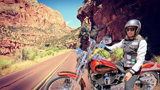 Most Unique Feature Of Motorcycle Ride Through Zion National Park