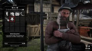 Red Dead Redemption 2 - Money Lending And Other Sins IV: Sell White Cougar Pelt Debt Recovered 2018