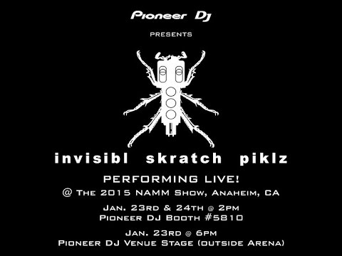Invisibl Skratch Piklz PioneerDJ Booth Namm 2015