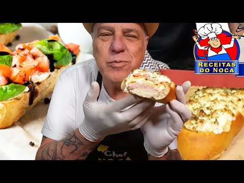 Super LANCHE MATA FOME para um café da manhã ou lanche da tarde mais incrível que você já viu!