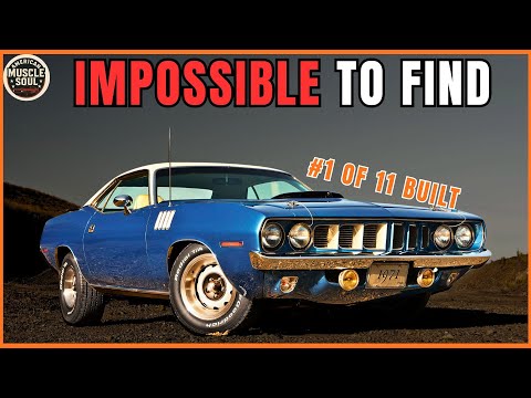 10 RAREST Muscle Cars of All Time — Their Prices Are Unreal Today