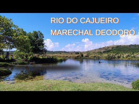 Rio do cajueiro, ou rio do matuê, Marechal Deodoro, Alagoas.