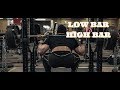 HIGH BAR VS. LOW BAR SQUATS: HOW TO USE BOTH