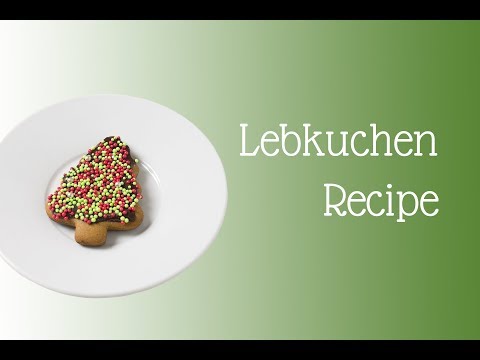 Lebkuchen Recipe (ENGLISH)
