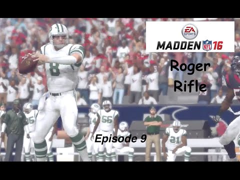 Roger Rifle (QB) Connected Career- Madden 16 - PS4 - Ep. 9 vs. Texans
