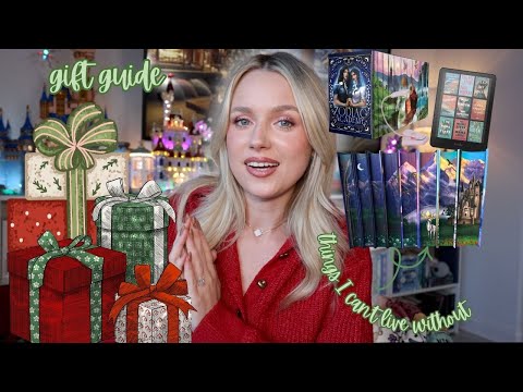 Bookish things I can't live without + Gift Guide