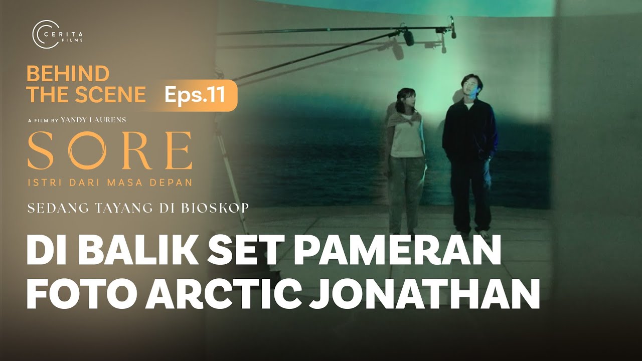 BEHIND THE SCENE - DI BALIK SET PAMERAN FOTO ARCTIC JONATHAN