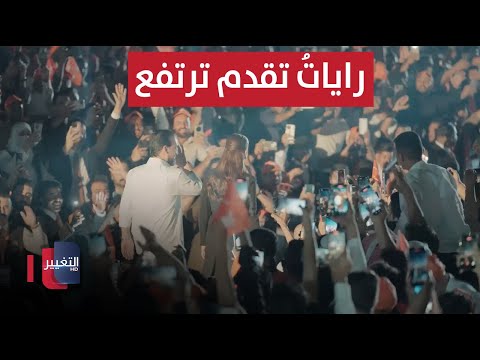 فيديو | رايات تقدم ترتفع وتهتف باسم القائد محمد الحلبوسي