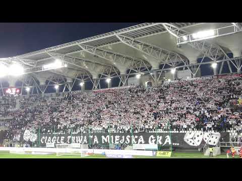 ŁKS Łódź - Widzew Łódź Pre-Match (2) ŁKS Anthem 18.02.2024