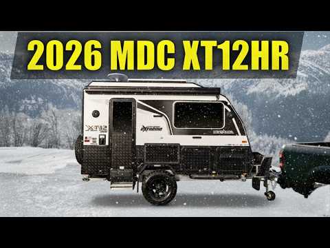 The Trailer That Broke the Internet! Lightweight Off-grid Camper |MDC XT12 OGE FULL TOUR