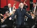 Plácido Domingo, Ramón Tebar y la Orquesta Sinfónica Nacional de la República Dominicana