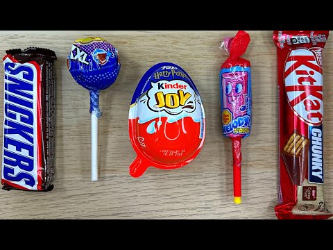 Unpacking Lollipops! Chupa Chups and Snickers | ASMR | Satisfying Video
