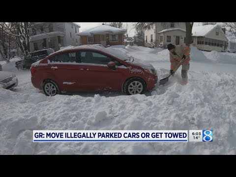 GR: Move cars for snowplows ahead of melt
