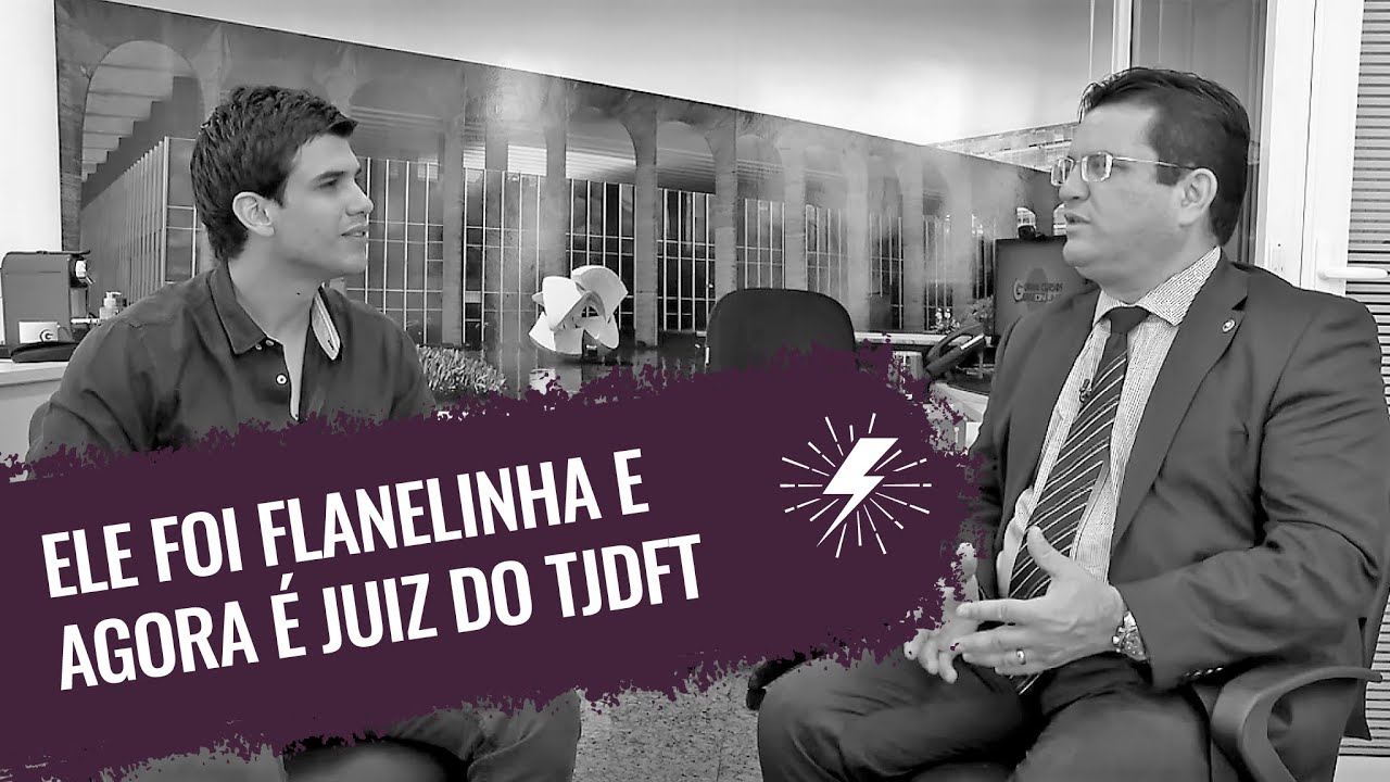 Ele já foi flanelinha e hoje é juiz, autor e professor. Conheça a história do Dr. Enedino das Chagas