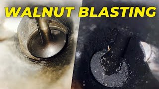 Walnut Blasting - Best method for cleaning intake valves!