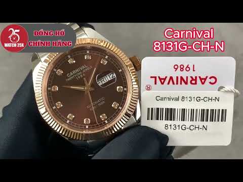 Đồng Hồ Carnival Nam 8131G-CH-N