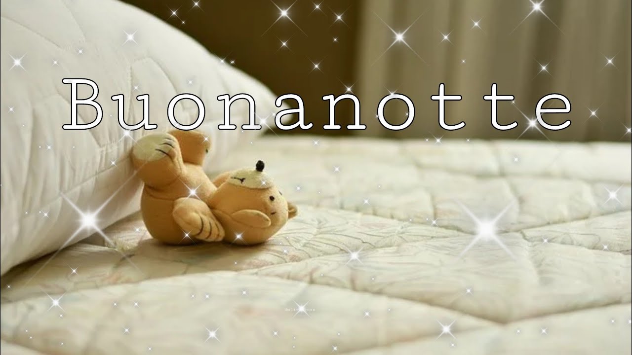 È ora di andare a dormire. Buonanotte.🌹