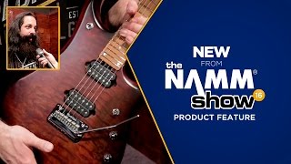 Video thumbnail for Live at NAMM 2016 - Ernie Ball Music Man JP15 Roasted Flame Maple Top Six-String Electric Guitar by Musician's Friend