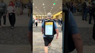 The coolest advertising backpack I saw at Gen Con 2026 goes to Allha Clash!