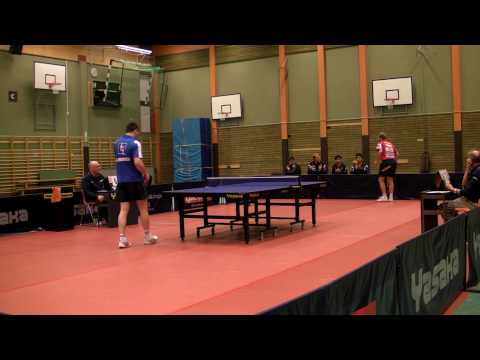 Radek Mrkvicka - Fredrik Håkansson (1:a set), Mariedals IK - Halmstad BTK