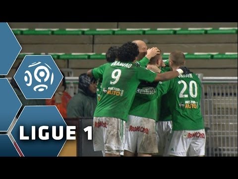 Goal Renaud COHADE (45' +1) - AS Saint-Etienne-Valenciennes FC (3-0) - 01/02/14 - (ASSE-VAFC)