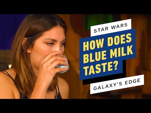 Star Wars: Galaxy's Edge - How Does Blue Milk Taste?
