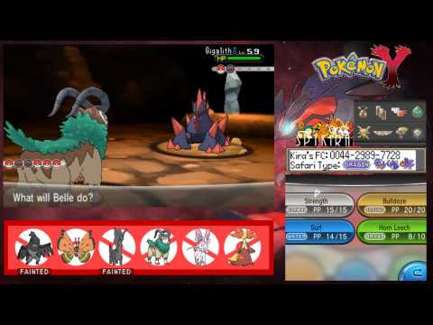 Pokemon Y Lets Play #44: Trying to escape Victory Road