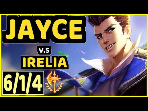 LONELY (JAYCE) vs IRELIA - 6/1/4 KDA TOP CHALLENGER GAMEPLAY - KR